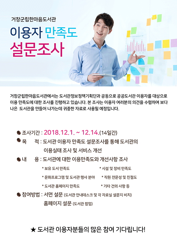 한마음도서관 이용자 만족도 설문조사